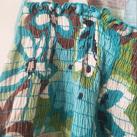 Dress Barn Women's Vintage Floral Sleeveless Top, Size M - Picture 3 of 5